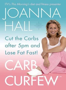 Joanna Hall Carb Curfew: Cut the Carbs after 5pm and Lose Fat Fast! обложка книги