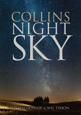 Wil Tirion Collins Night Sky обложка книги