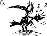 a is him being all proud of 2 new feathers b is him doing looptheloops in his - фото 10