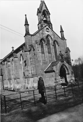 Isabella looking down at the grounds of St Johns Church Doddington Park the - фото 3