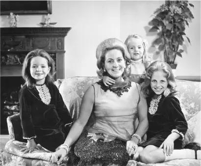 Left to right Lavinia Helen Julia and Isabella at their home in Cadogan - фото 15