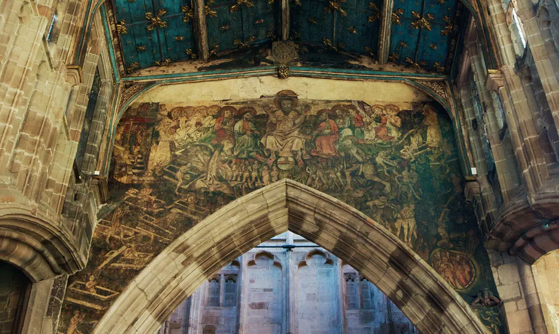 COVENTRY HOLY TRINITY only rediscovered in 1999 and now restored this - фото 13