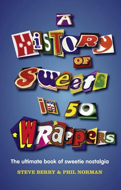 Steve Berry A History of Sweets in 50 Wrappers обложка книги