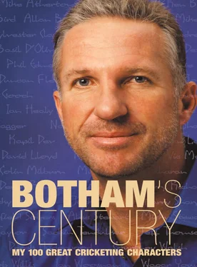 Ian Botham Botham’s Century: My 100 great cricketing characters обложка книги