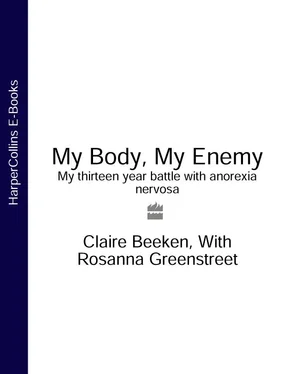 Claire Beeken MY BODY, MY ENEMY: My 13 year battle with anorexia nervosa обложка книги