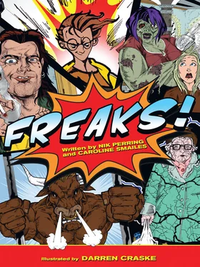 Darren Craske Freaks обложка книги