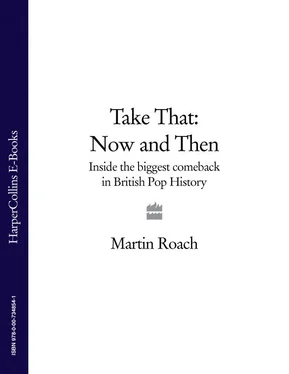 Martin Roach Take That – Now and Then: Inside the Biggest Comeback in British Pop History обложка книги