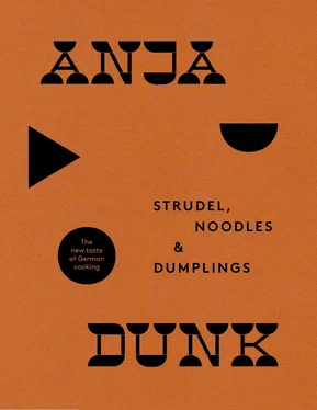 Anja Dunk Strudel, Noodles and Dumplings: The New Taste of German Cooking обложка книги