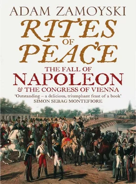 Adam Zamoyski Rites of Peace: The Fall of Napoleon and the Congress of Vienna обложка книги