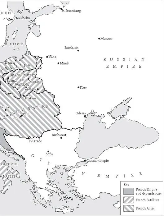 Central Europe at the beginning of 1813 According to his calculations he still - фото 4