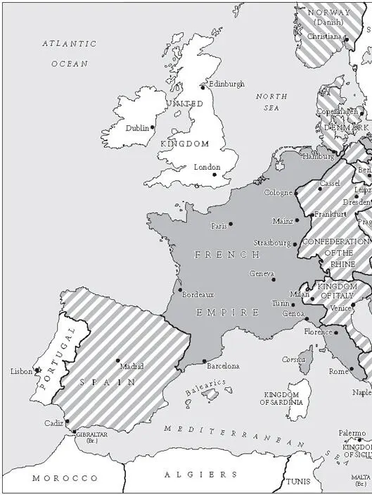 Europe at the end of 1812 Central Europe at - фото 3