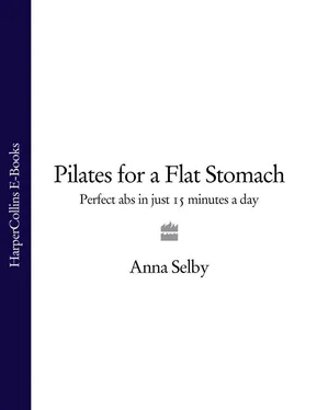 Anna Selby Pilates for a Flat Stomach: Perfect Abs in Just 15 Minutes a Day обложка книги