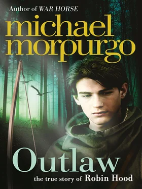 Michael Morpurgo Outlaw: The Story of Robin Hood обложка книги