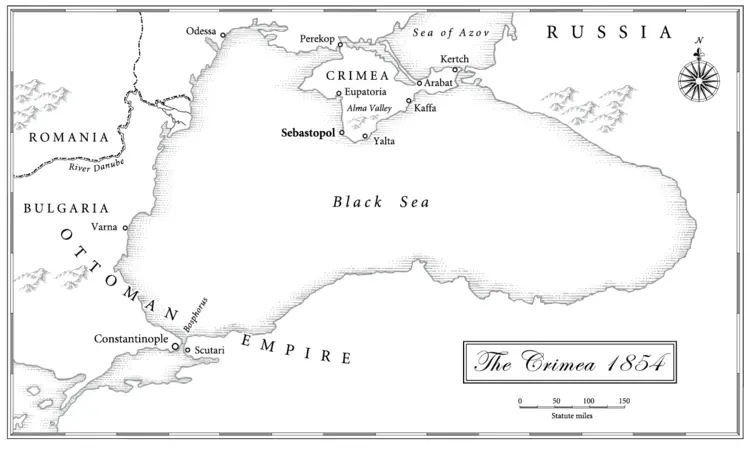 Map 2 Prologue 25th October 1854 Mrs Lucy Harvington stands shivering - фото 2