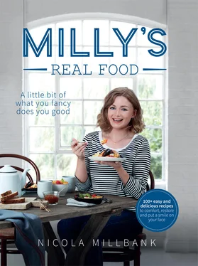 Nicola Millbank Milly’s Real Food: 100+ easy and delicious recipes to comfort, restore and put a smile on your face обложка книги