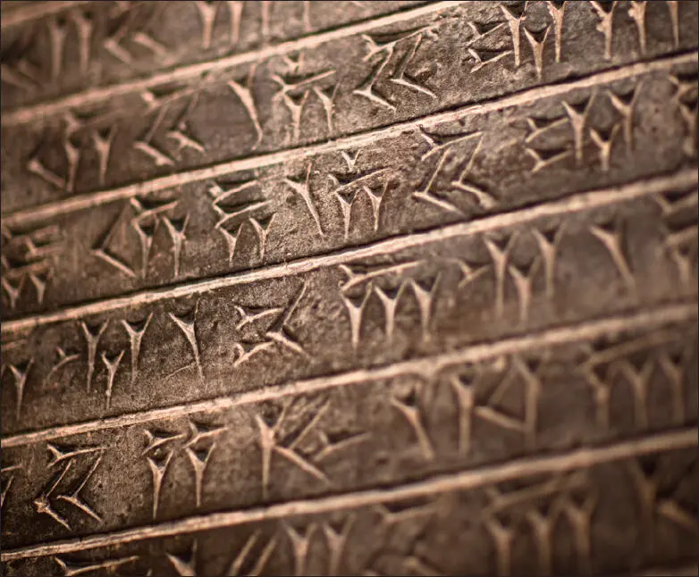Ancient Hittite cuneiform script The state had a federal structure and the - фото 10