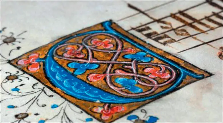 Detail of a codex from the archives Volto Santo de Lucca The history of the - фото 37