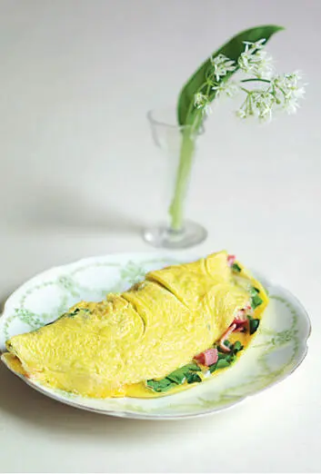 PLATE 25 Wild garlic omelette with chilli cheese and ham PLATE 26 Roast - фото 28