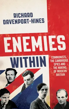 Richard Davenport-Hines Enemies Within: Communists, the Cambridge Spies and the Making of Modern Britain обложка книги