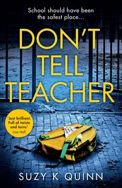 Suzy Quinn Don’t Tell Teacher: A gripping psychological thriller with a shocking twist, from the #1 bestselling author обложка книги
