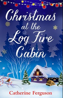 Catherine Ferguson Christmas at the Log Fire Cabin: A heart-warming and feel-good read обложка книги