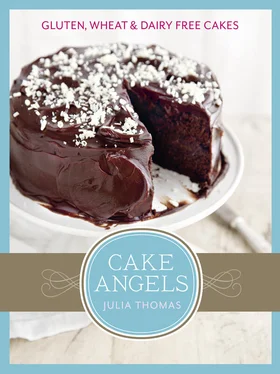 Julia Thomas Cake Angels: Amazing gluten, wheat and dairy free cakes обложка книги