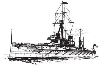 FIGURE 1 HMS Dreadnought Gunnery was also changed Ships armed with many - фото 2