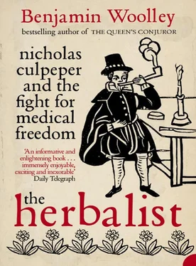 Benjamin Woolley The Herbalist: Nicholas Culpeper and the Fight for Medical Freedom обложка книги