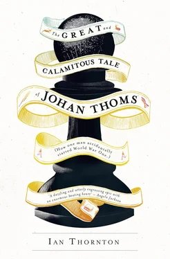 Ian Thornton The Great and Calamitous Tale of Johan Thoms обложка книги