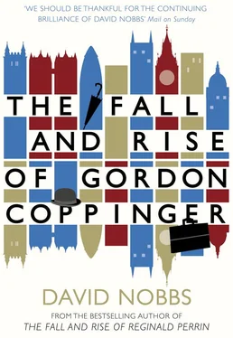 David Nobbs The Fall and Rise of Gordon Coppinger обложка книги
