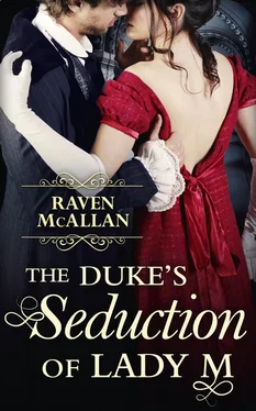 Raven McAllan The Duke’s Seduction of Lady M обложка книги