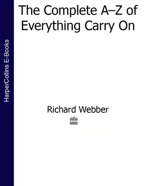 Richard Webber The Complete A–Z of Everything Carry On обложка книги