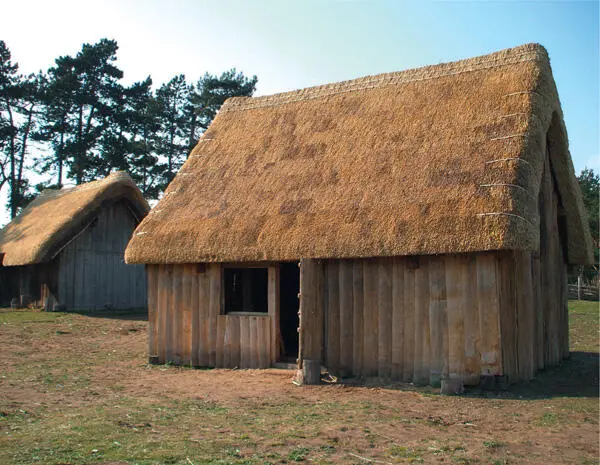 Fig 5 A reconstructed 6thcentury house at West Stow Suffolk based on - фото 11