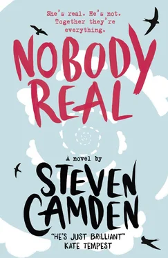 Steven Camden Nobody Real обложка книги