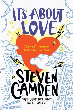 Steven Camden It’s About Love обложка книги