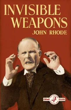 John Rhode Invisible Weapons обложка книги