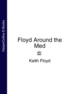 Keith Floyd Floyd Around the Med обложка книги
