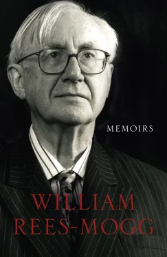 William Rees-Mogg Memoirs обложка книги