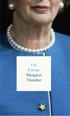 Margaret Thatcher On Europe обложка книги