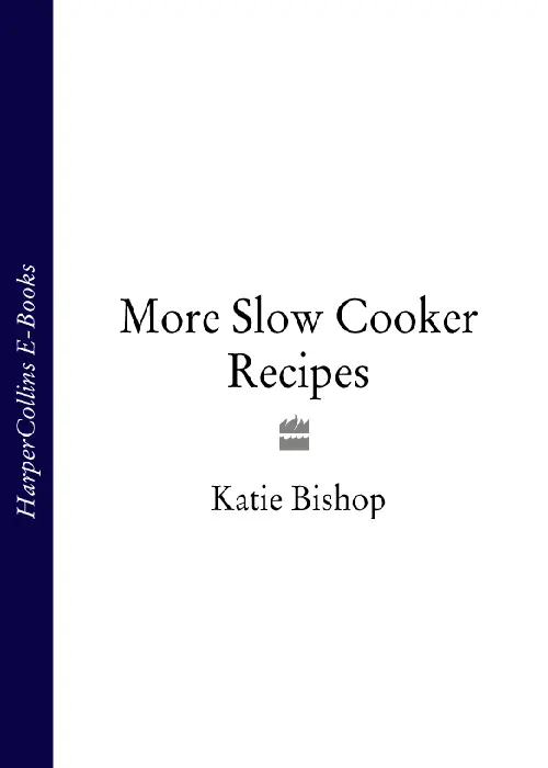 MORE slowcooker RECIPES OVER 120 DELICIOUS AND EASY DISHES Katie Bishop - фото 1