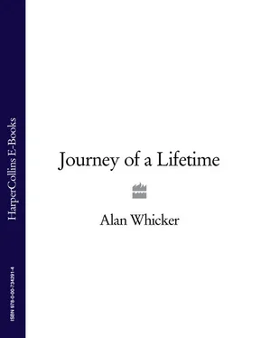 Alan Whicker Journey of a Lifetime обложка книги