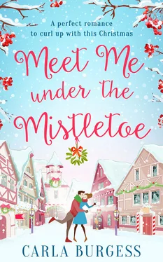 Carla Burgess Meet Me Under the Mistletoe обложка книги