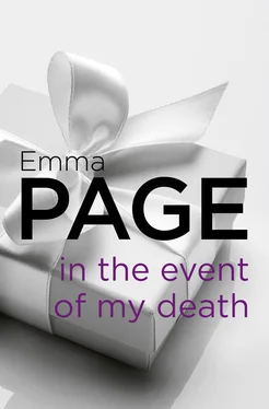 Emma Page In the Event of My Death обложка книги