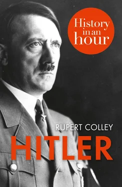 Rupert Colley Hitler: History in an Hour обложка книги
