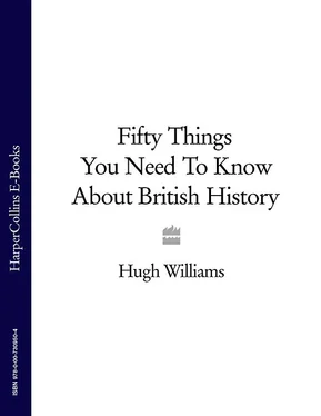 Hugh Williams Fifty Things You Need To Know About British History обложка книги