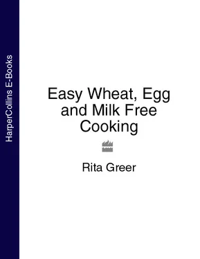 Rita Greer Easy Wheat, Egg and Milk Free Cooking обложка книги