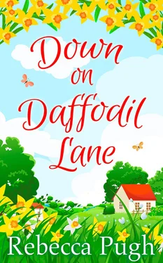 Rebecca Pugh Down on Daffodil Lane обложка книги
