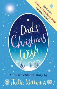 Julia Williams Dad’s Christmas Wish обложка книги