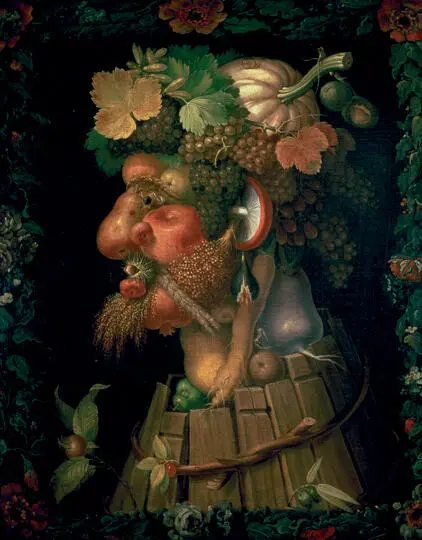 Autumn oil on canvas 1573 by Giuseppe Arcimboldo LaurosGiraudonThe - фото 2