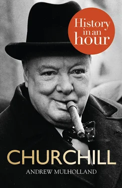 Andrew Mulholland Churchill: History in an Hour обложка книги